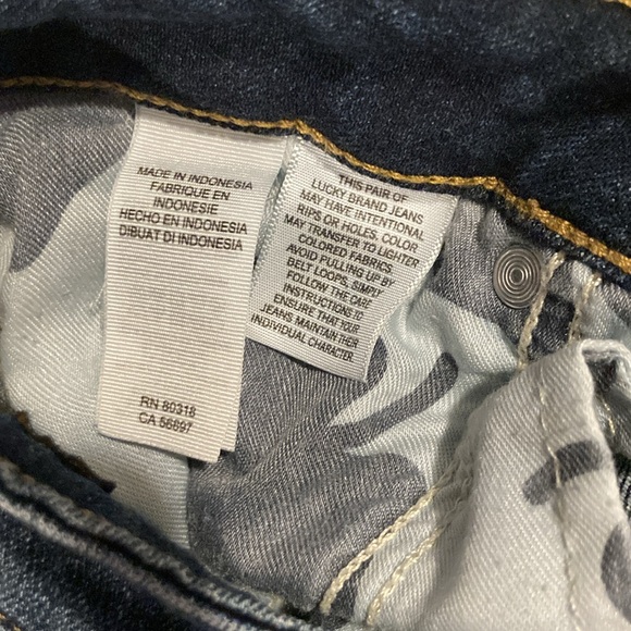 LUCKY BRAND Jeans Size 00/24R - Picture 9 of 10